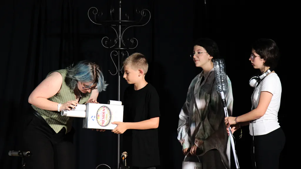 Le tournage du film qui fait vachement pas peur