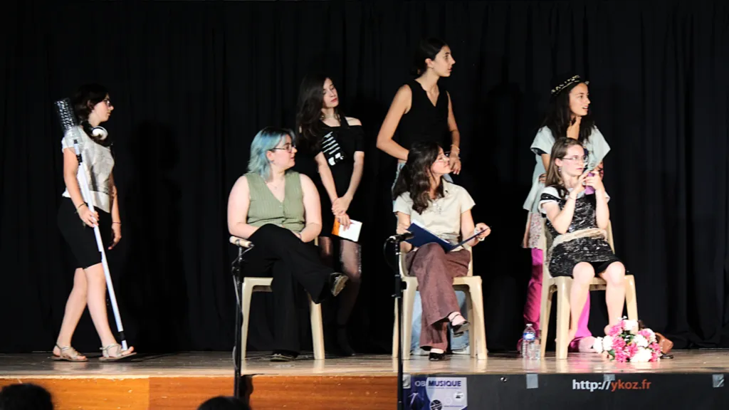 Le tournage du film qui fait vachement pas peur