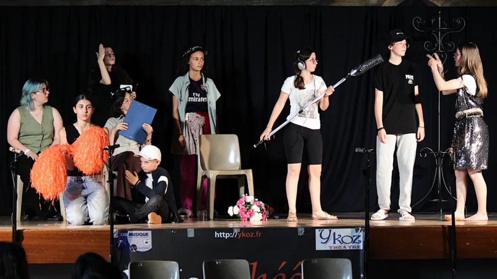 Le tournage du film qui fait vachement pas peur