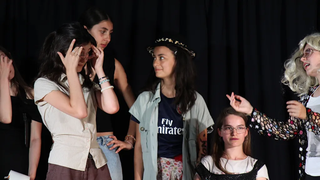 Le tournage du film qui fait vachement pas peur