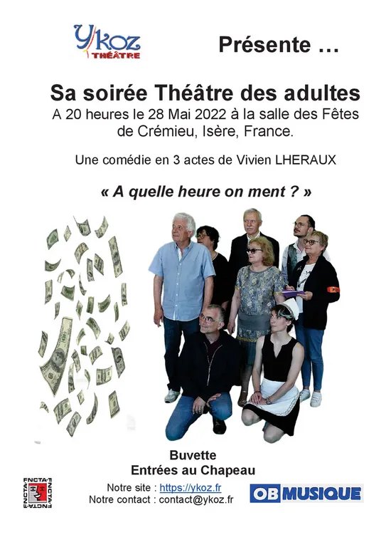 A quelle heure on ment 