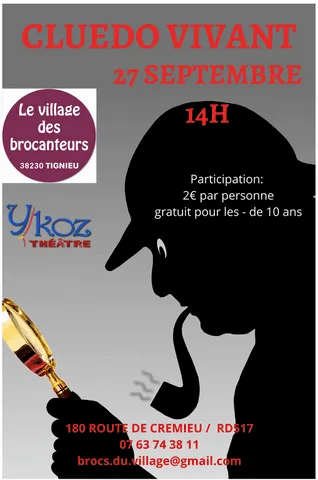 affiche cluedo du 27 septembre 2020